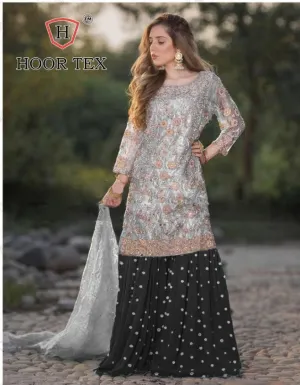 Hoor Tex Nafiza Color Gold Vol 14 Stylish looking Pakistani Suit