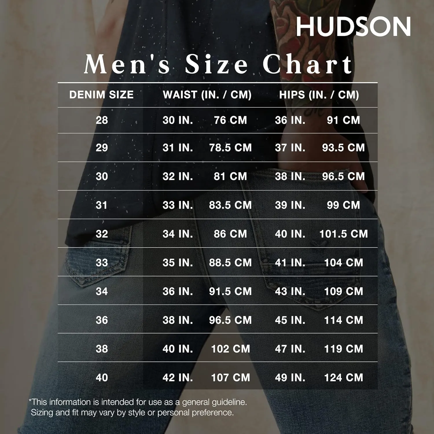 HUDSON Men's Blake Slim Straight Leg Twill Pant