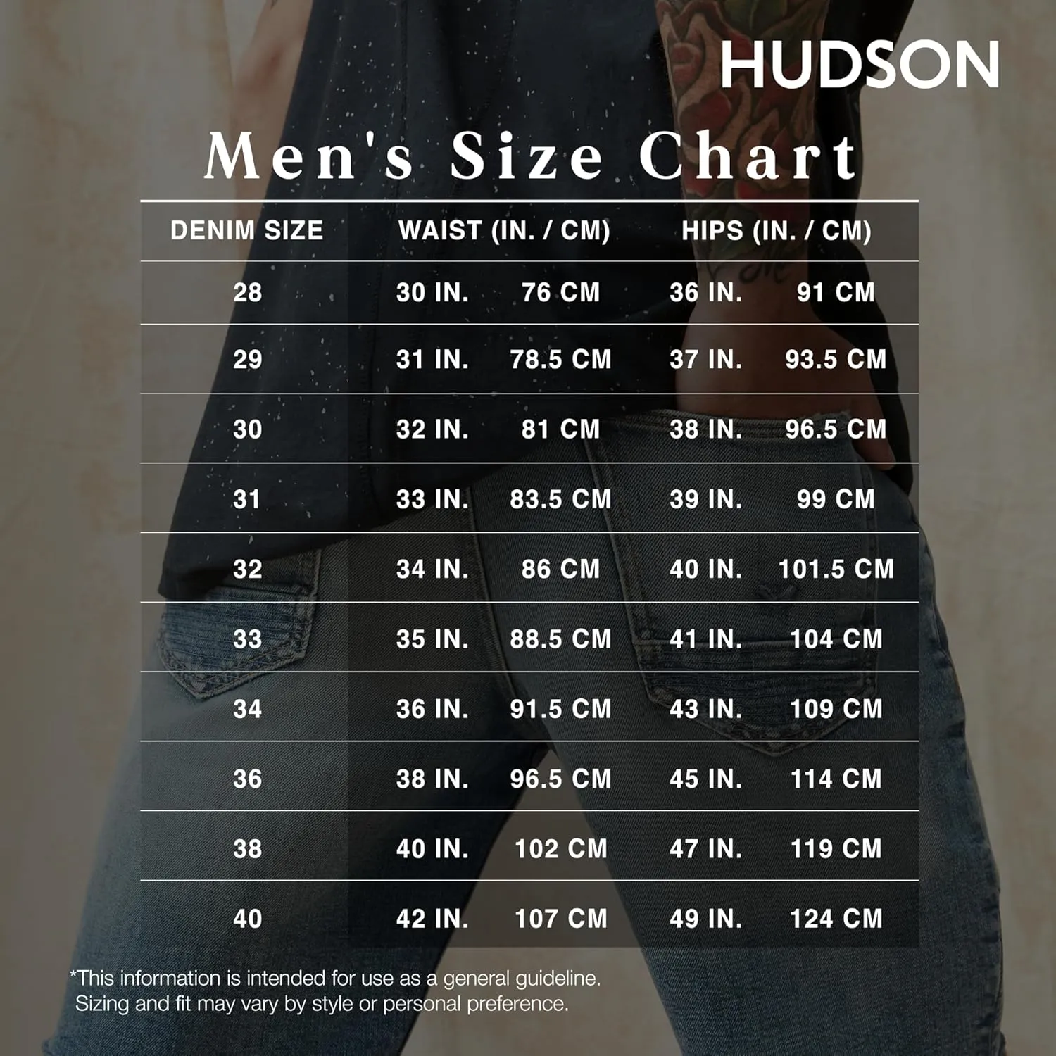 HUDSON Men's Chino Short