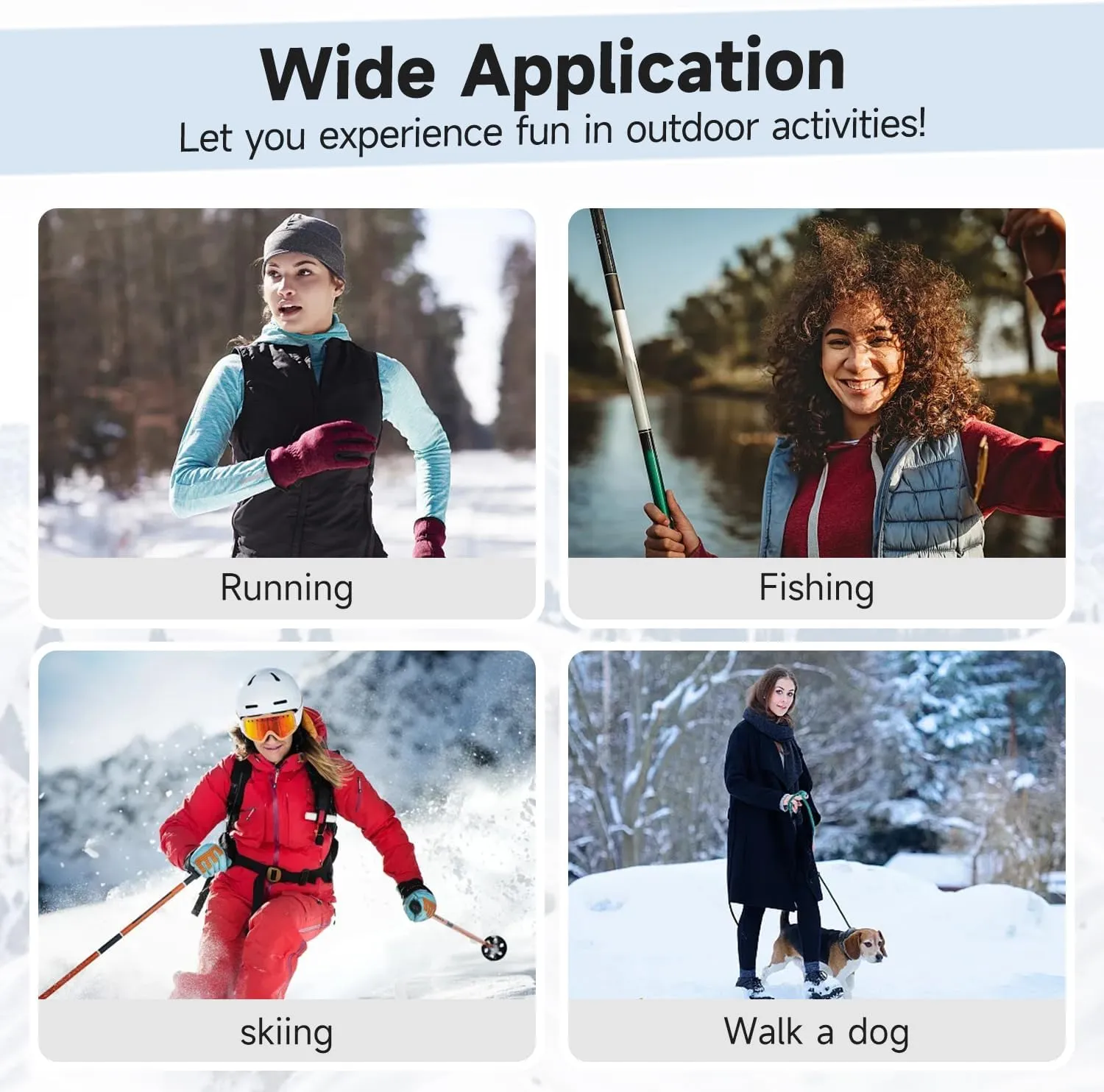 KOVNLO Heated Vest Women with Battery Pack Included,Smart Electric Lightweight Heated Jacket
