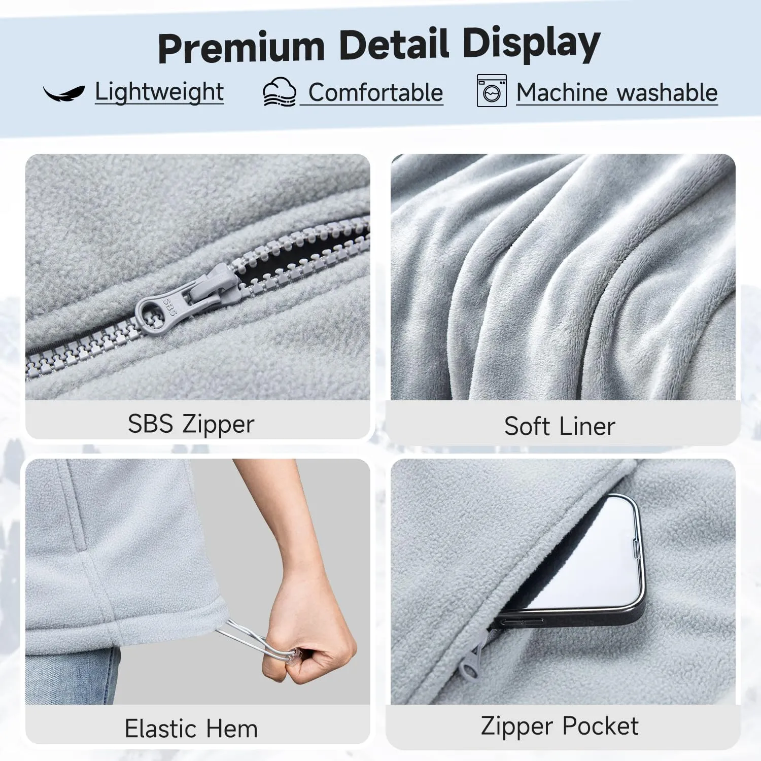 KOVNLO Heated Vest Women with Battery Pack Included,Smart Electric Lightweight Heated Jacket