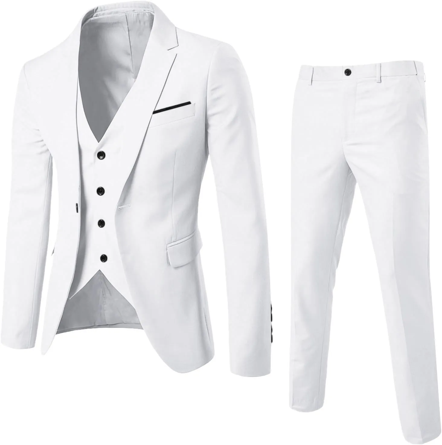 LCMTWX Wedding Suits For Men Business Wedding Party Jacket Vest & Pants Coat Mens Dress Suit Suits For Men Big And Tall