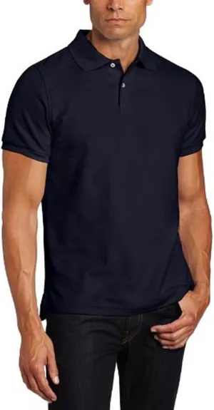 Lee Uniforms Men's Modern Fit Short Sleeve Polo Shirt