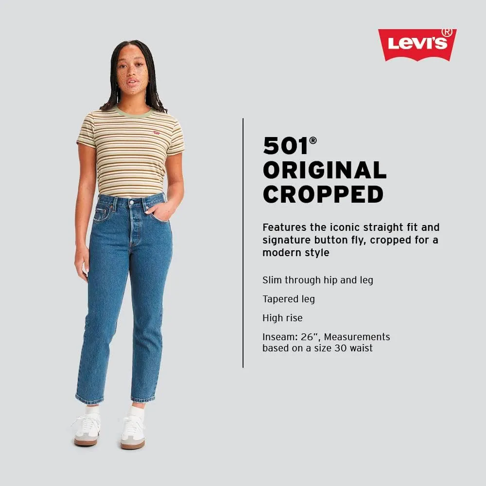 Levi's Women's Premium 501 Crop Jeans