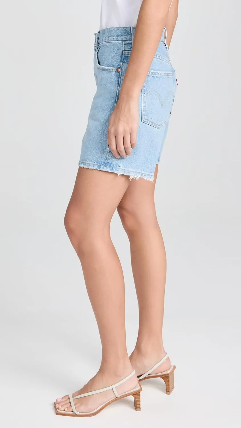 Levi's Women's Premium 501 Mid Thigh Short