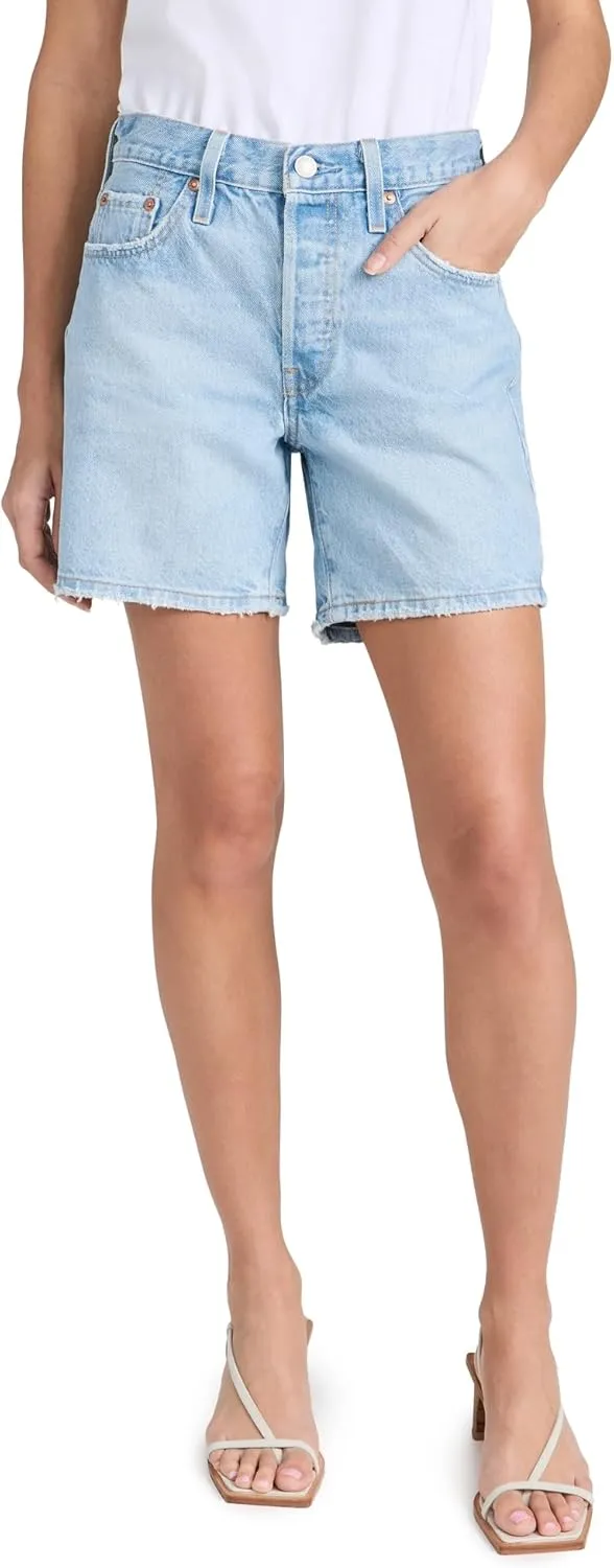 Levi's Women's Premium 501 Mid Thigh Short