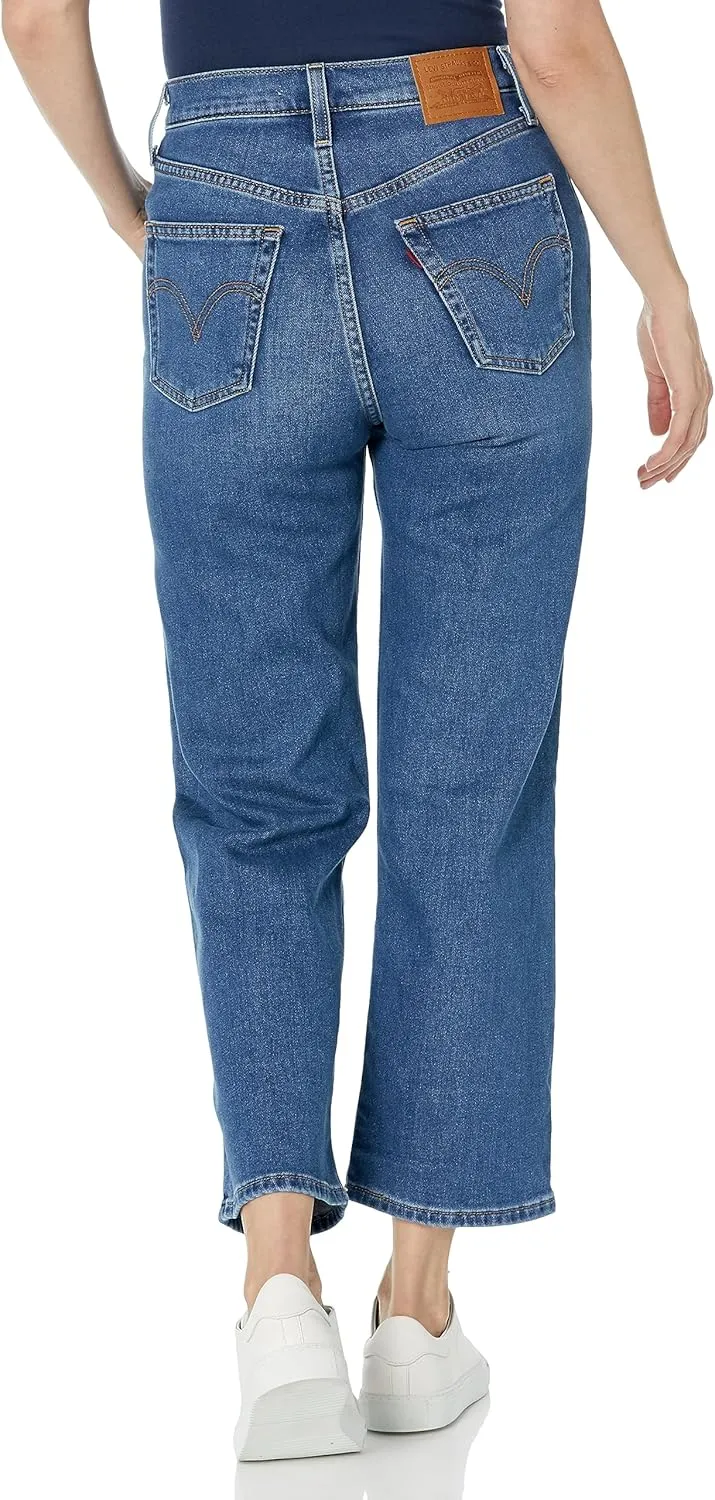 Levi's Women's Premium Ribcage Straight Ankle Jeans