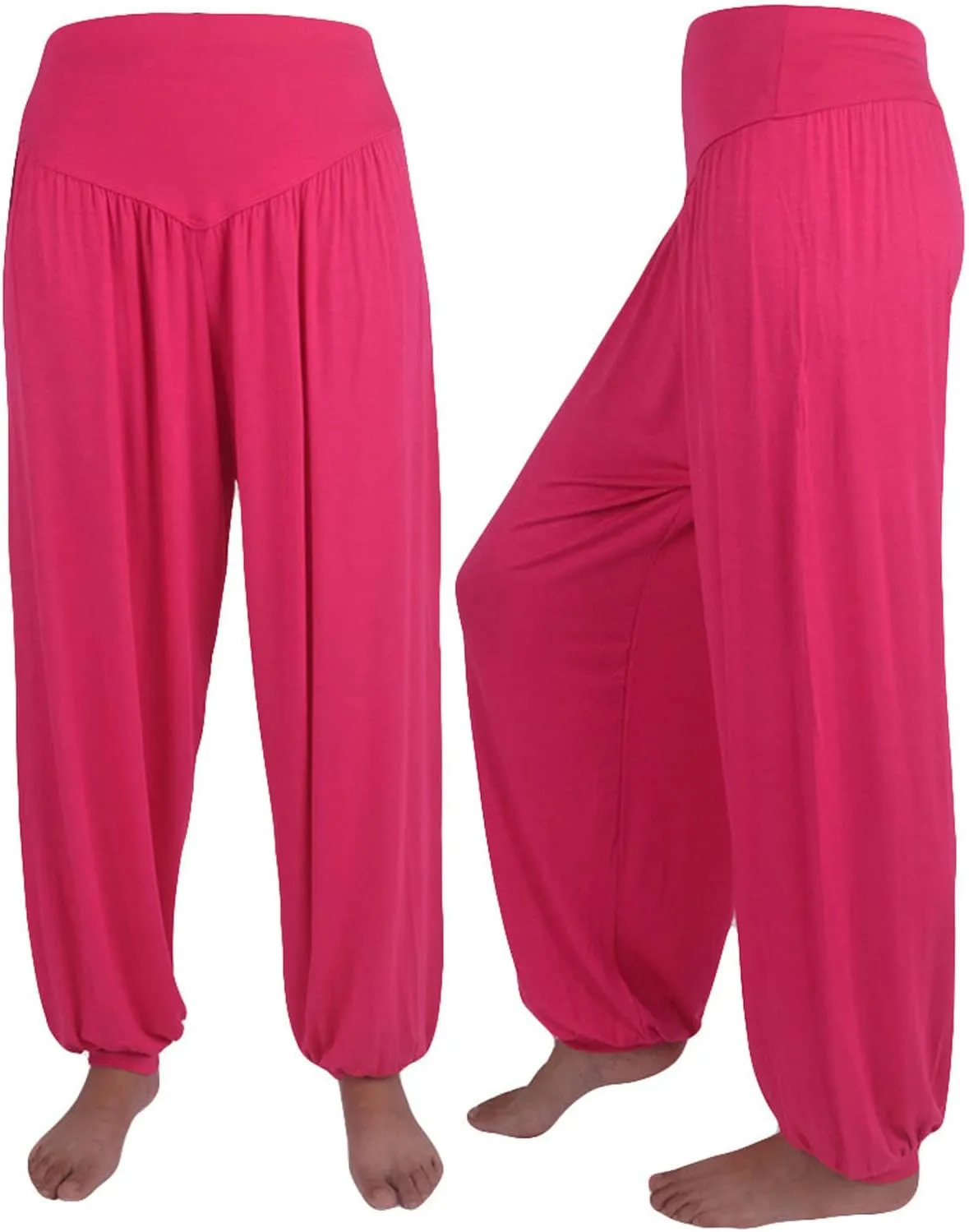 Linen Pants for Women Plus Size Summer Wide Leg High Waist Beach Trousers Yoga Capri Pants Casual Palazzo