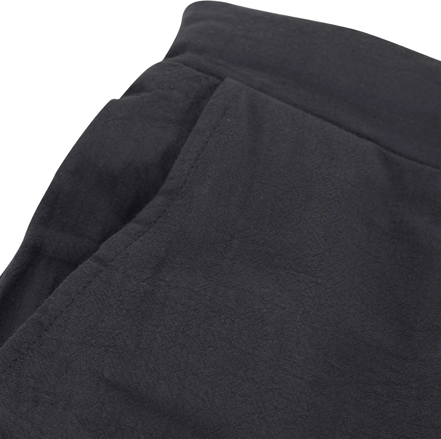 Linen Pants Women Summer Dressy Straight Wide Leg High Waisted Pants Casual Loose Plus Size Baggy Pants Trousers