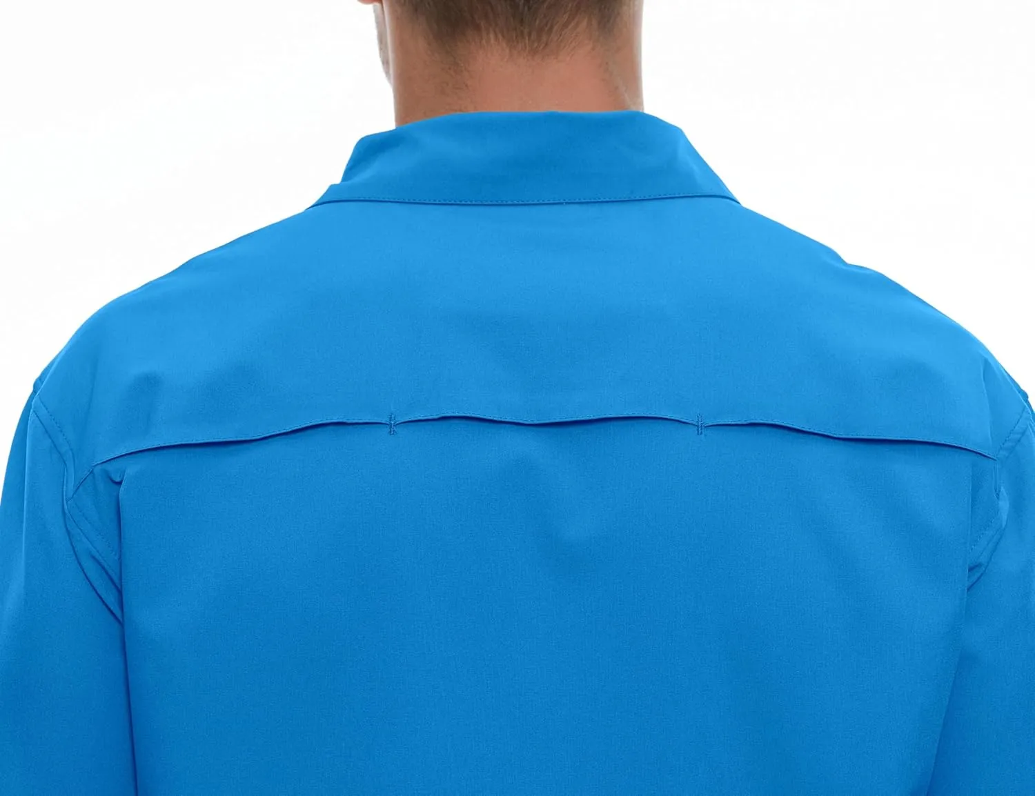 Little Donkey Andy Men's Stretch Quick Dry UPF50  Long Sleeve Shirt for Hiking, Travel, Camping