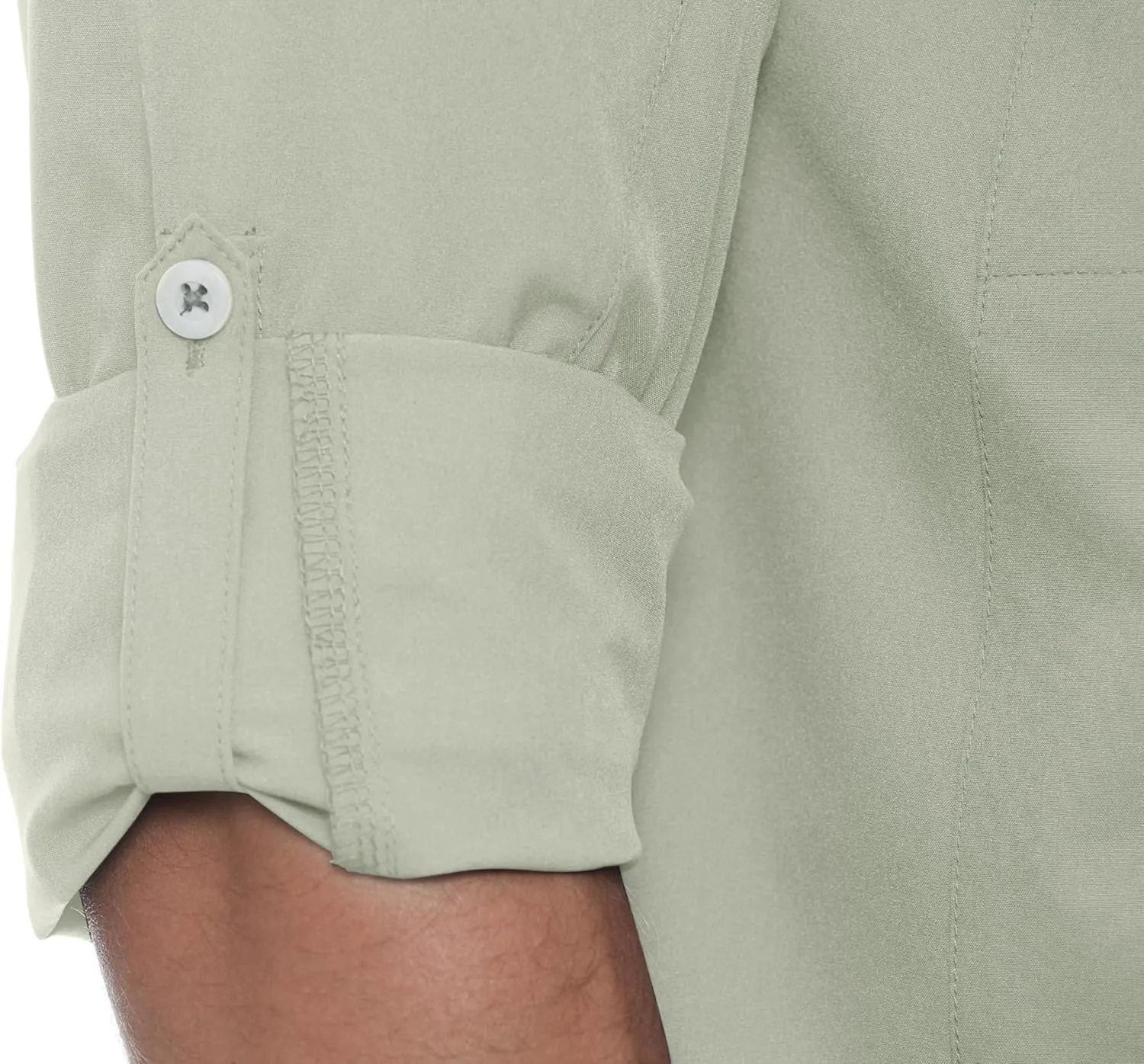 Little Donkey Andy Men's Stretch Quick Dry UPF50  Long Sleeve Shirt for Hiking, Travel, Camping