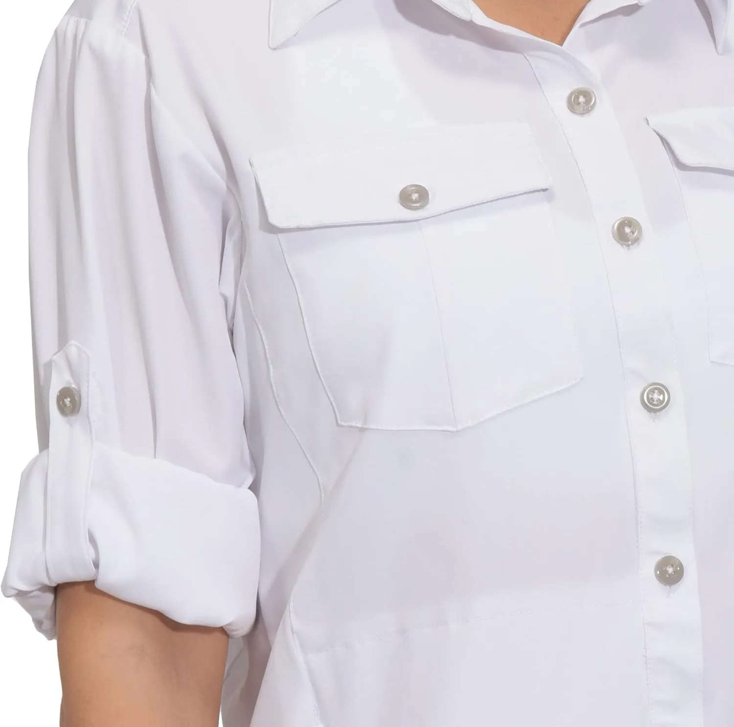 Little Donkey Andy Women's Stretch Quick Dry UPF50  Long Sleeve Shirt for Hiking, Travel, Camping