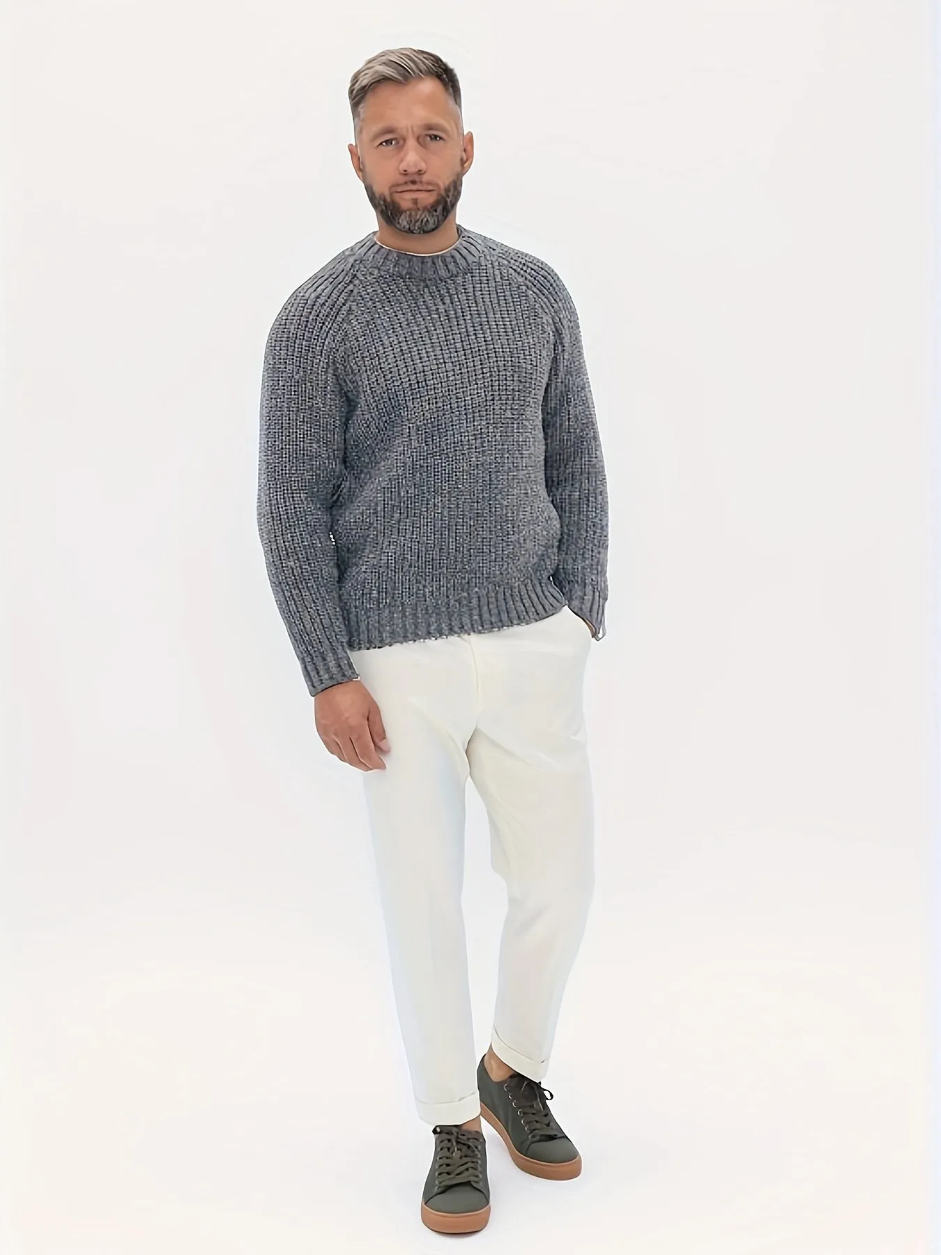 LORVEN | Warm Knitted Mens Sweater