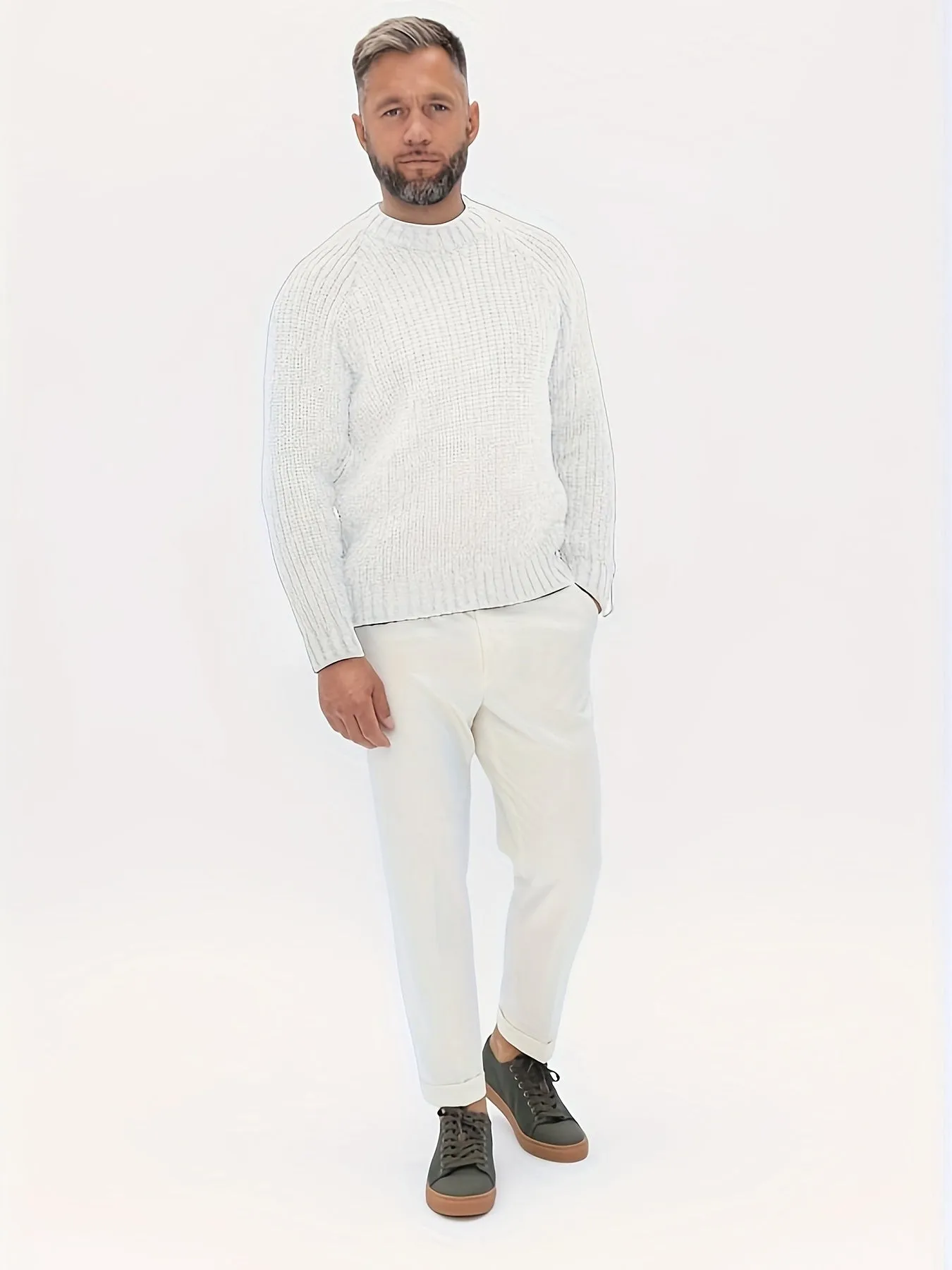 LORVEN | Warm Knitted Mens Sweater