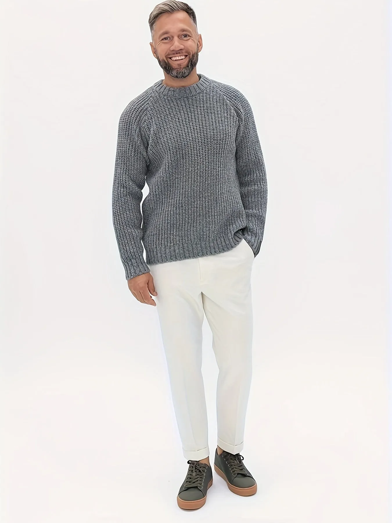 LORVEN | Warm Knitted Mens Sweater