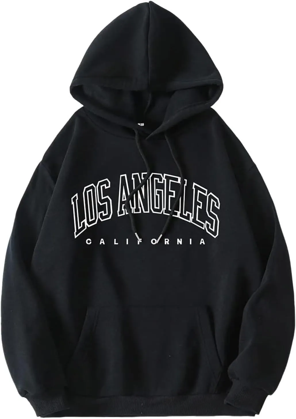 Los Angeles Hoodie California Sweatshirt Aesthetic Clothes Girls Long Sleeve Pullover Oversized Hoodie for Women