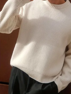 LOTARIS | Knitted Sweater with Long Sleeves