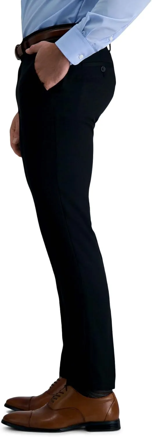 Louis Raphael Men's Skinny Fit Premium Stretch Gabardine Dress Pant