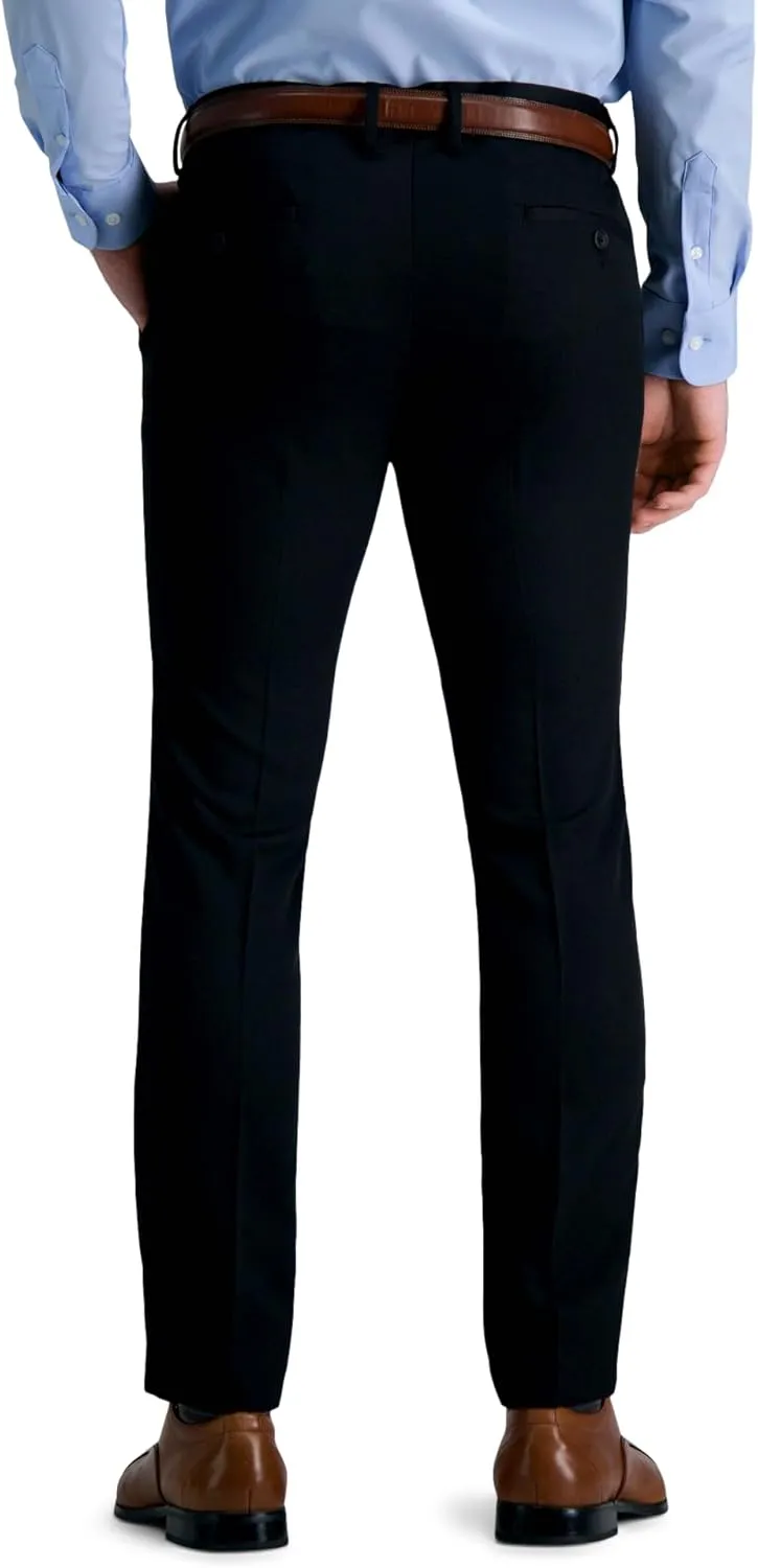 Louis Raphael Men's Skinny Fit Premium Stretch Gabardine Dress Pant