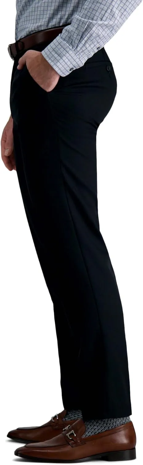 Louis Raphael Men's Slim Fit Stretch Premium Gabardine Dress Pant