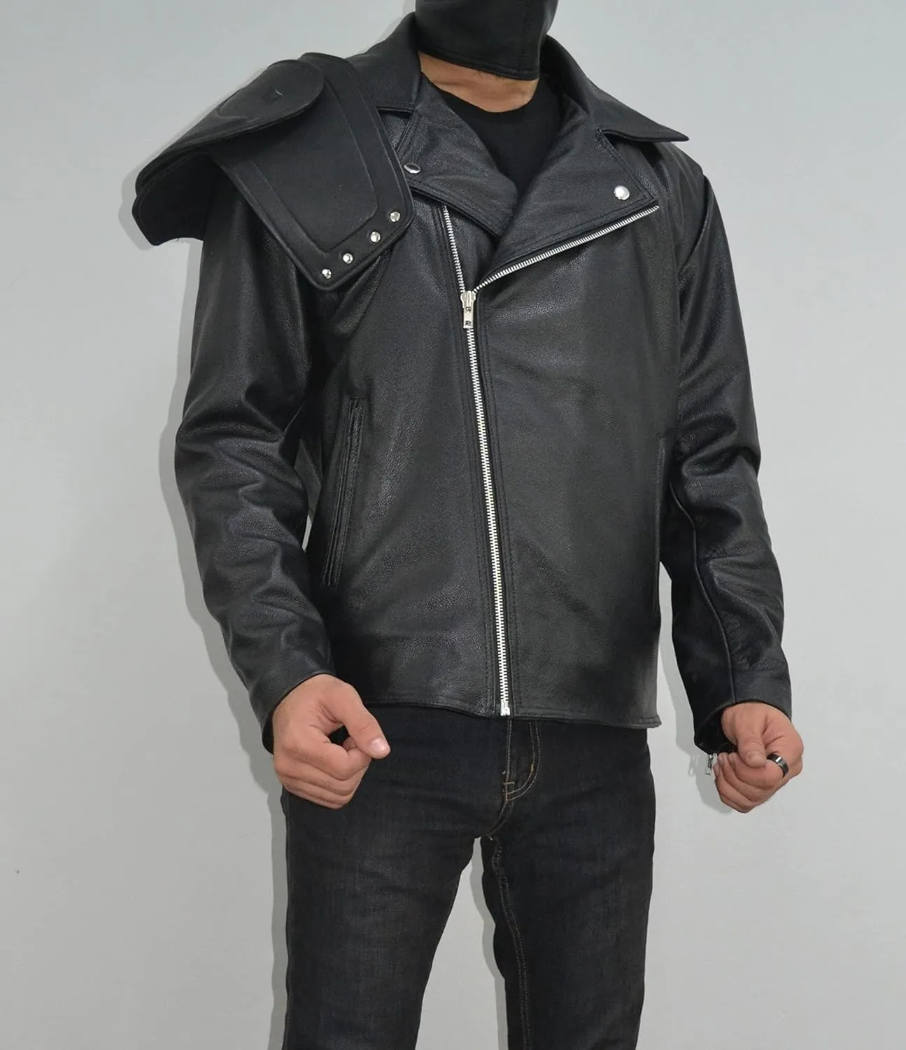 Mad 4 Fury Road Movie Costume - Tom Australian Distressed hardy Brown Max Biker Jacket - Motorcycle Leather Jacket for Mens