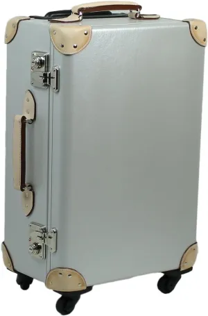 made in JAPAN Trolley Vulcanized Fibre Luggage suitcase smart & business with TSA(Silver)[83-75002-91]