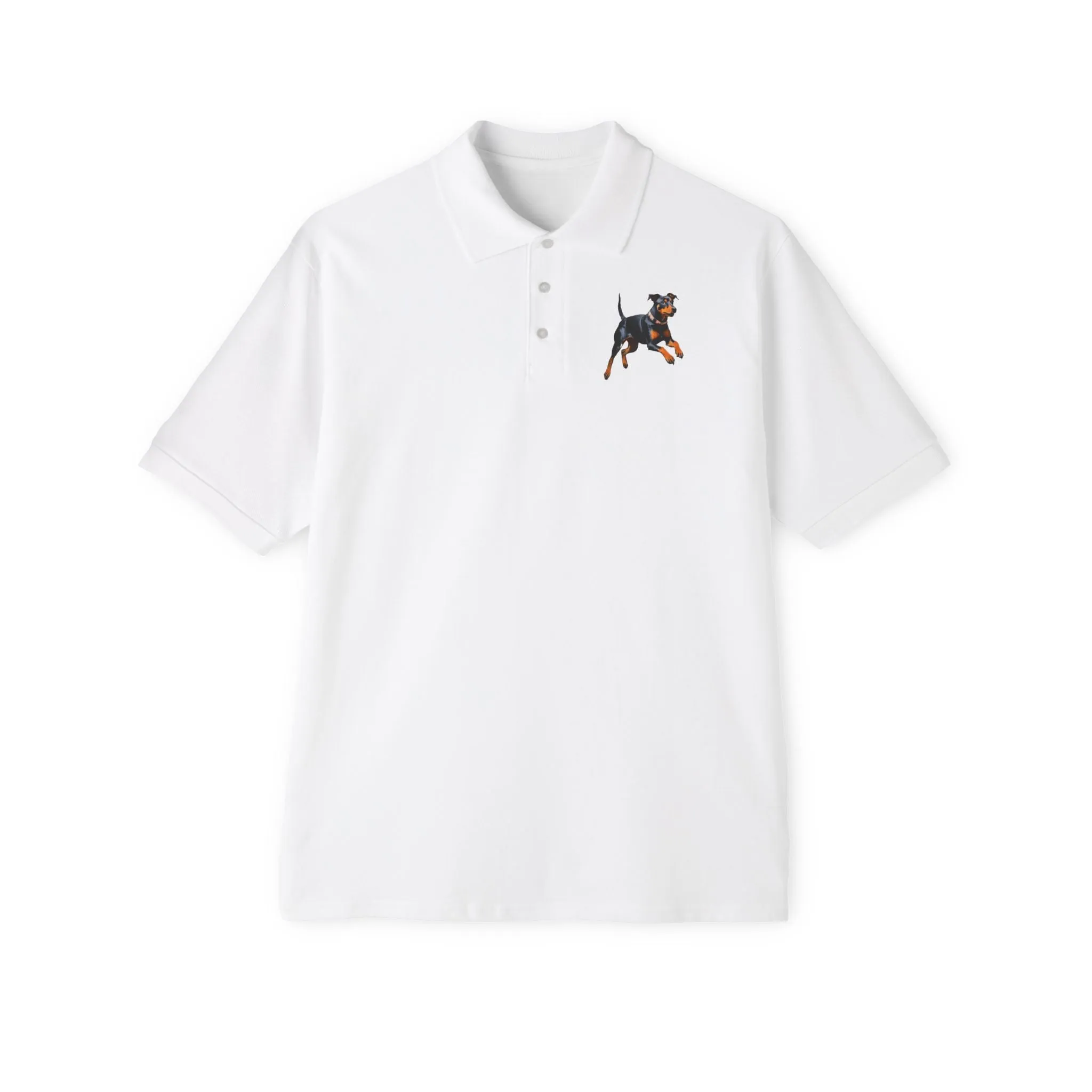 Manchester Terrier Men's Piqu Polo Shirt