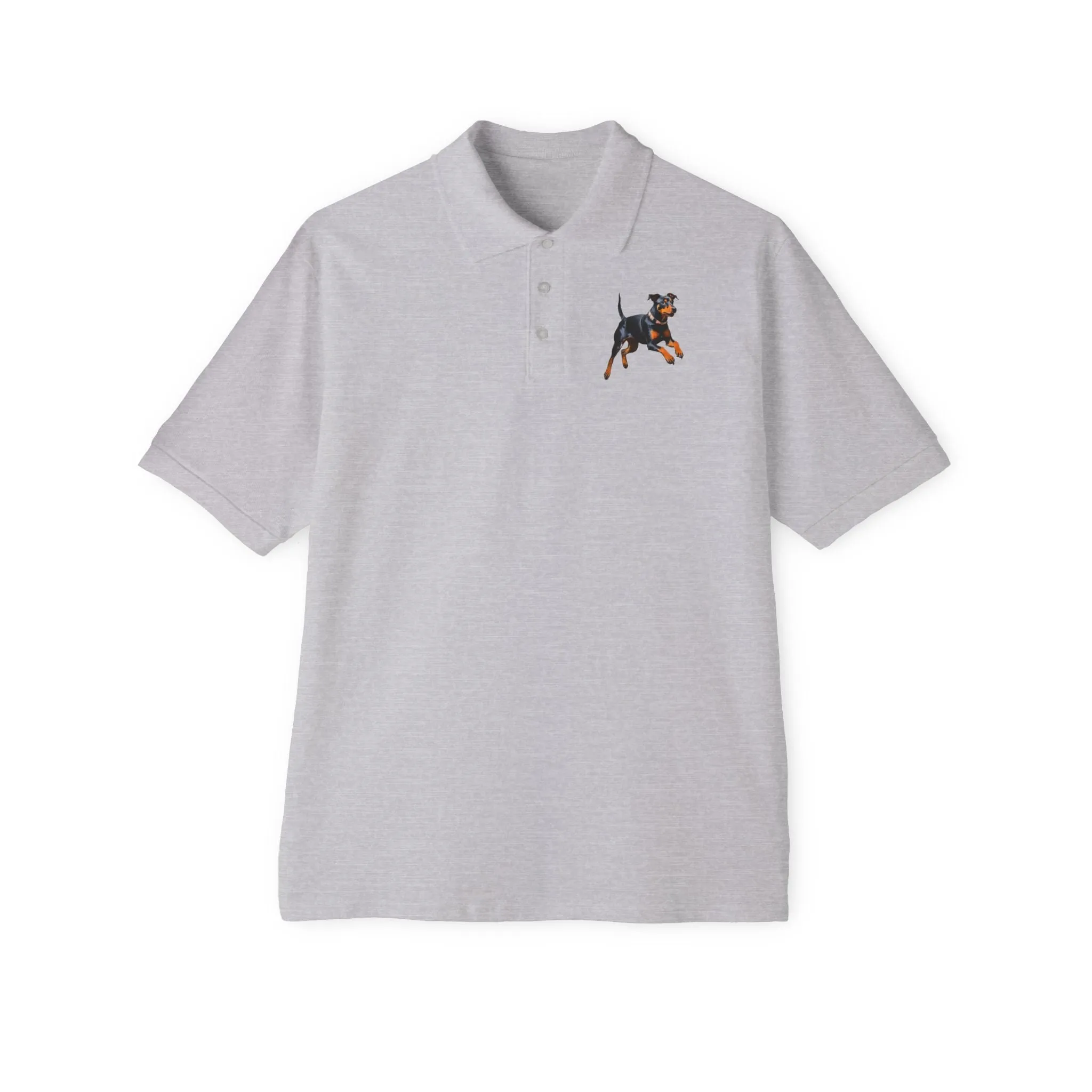 Manchester Terrier Men's Piqu Polo Shirt