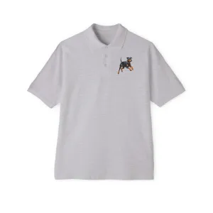 Manchester Terrier Men's Piqu Polo Shirt