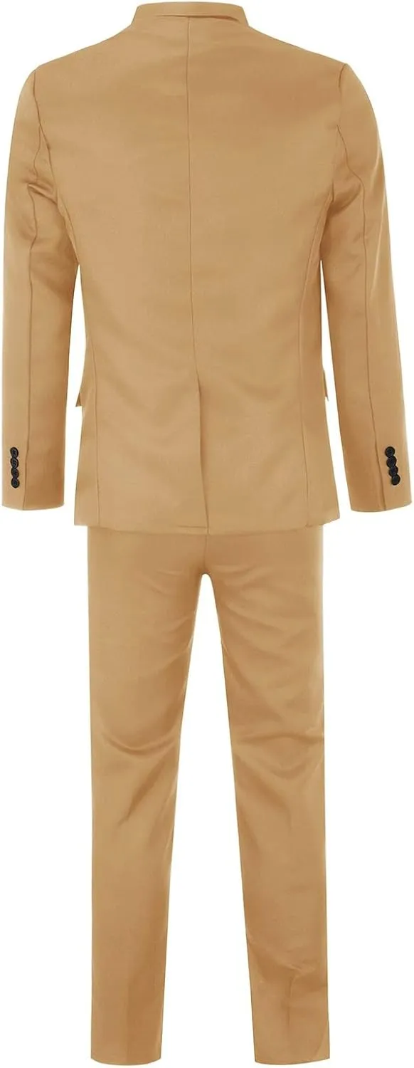 Men Suit Slim 3 Suit Business Wedding Party Jacket Vest & Pants Coat MenS Suit Men Suit Mens 2 Piece Set for Men