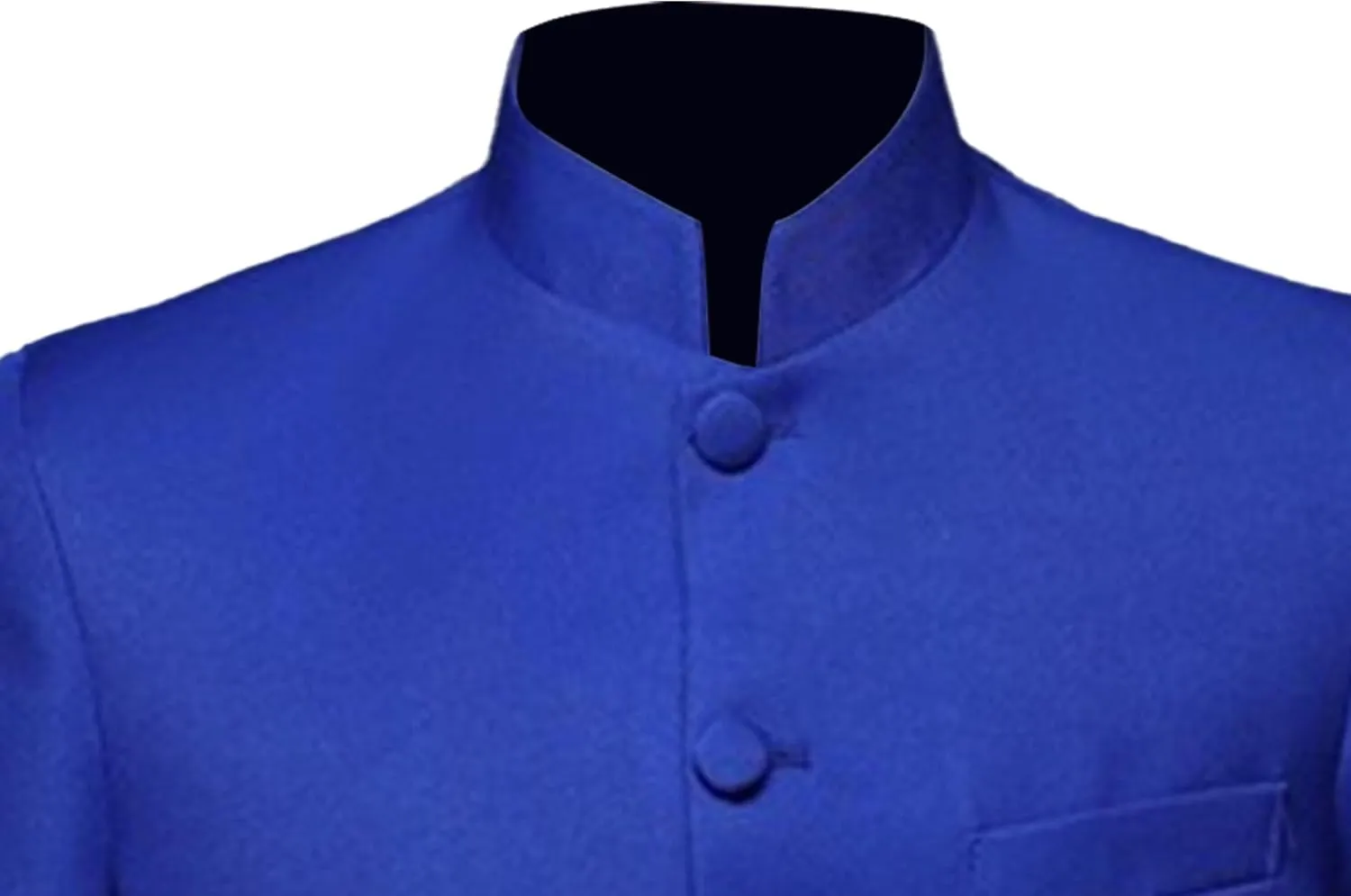 Mens Chinese Tunic Suit Slim Fit Stand Collar 2 Pieces Suits Mandarin Collar Blazer Jacket Pants Set Uniform Dress