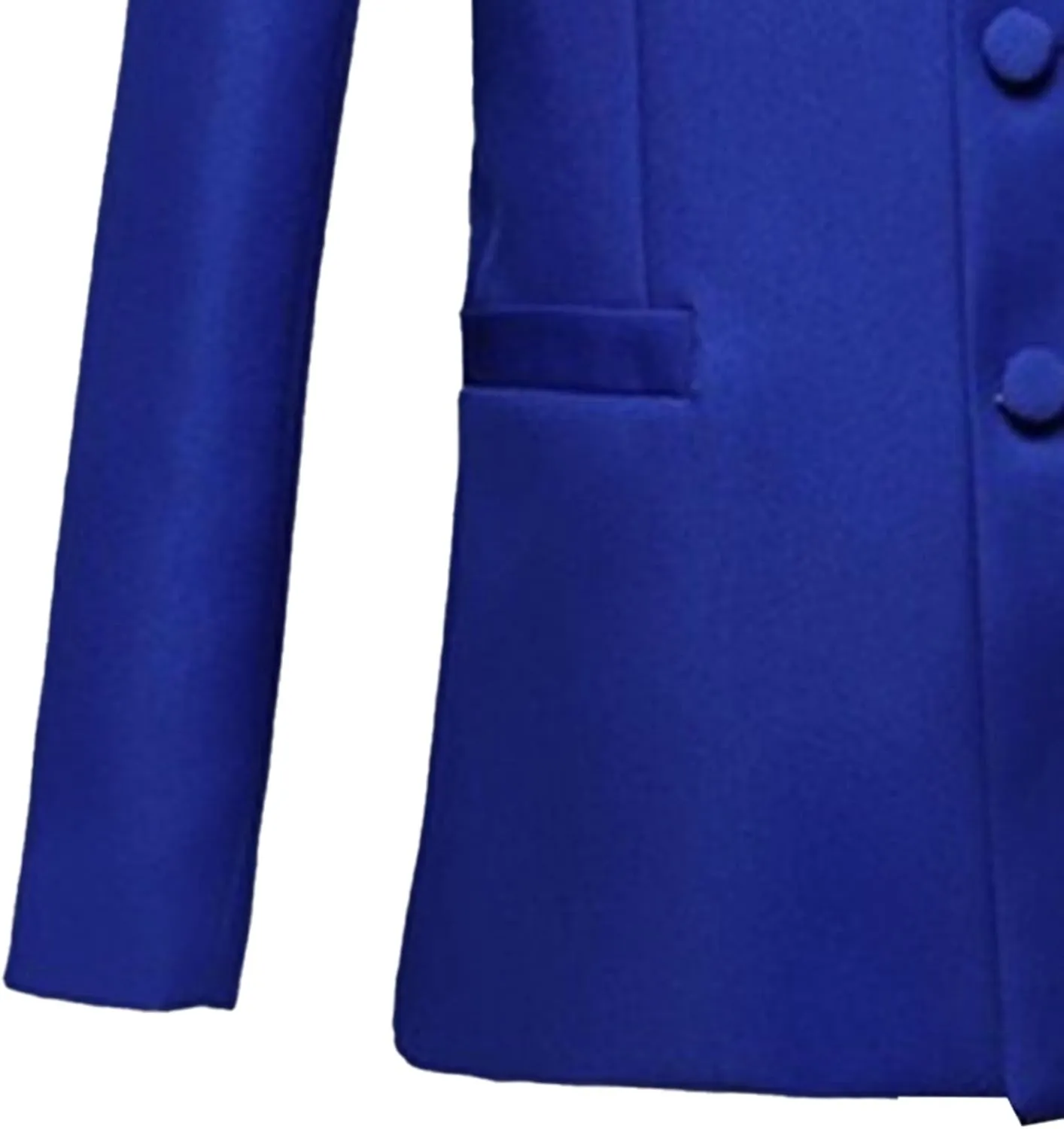 Mens Chinese Tunic Suit Slim Fit Stand Collar 2 Pieces Suits Mandarin Collar Blazer Jacket Pants Set Uniform Dress