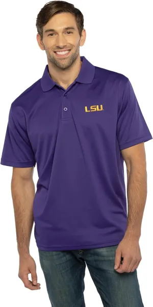 Men's Collegiate Premium Moisture Wicking Team Color Icon Polo