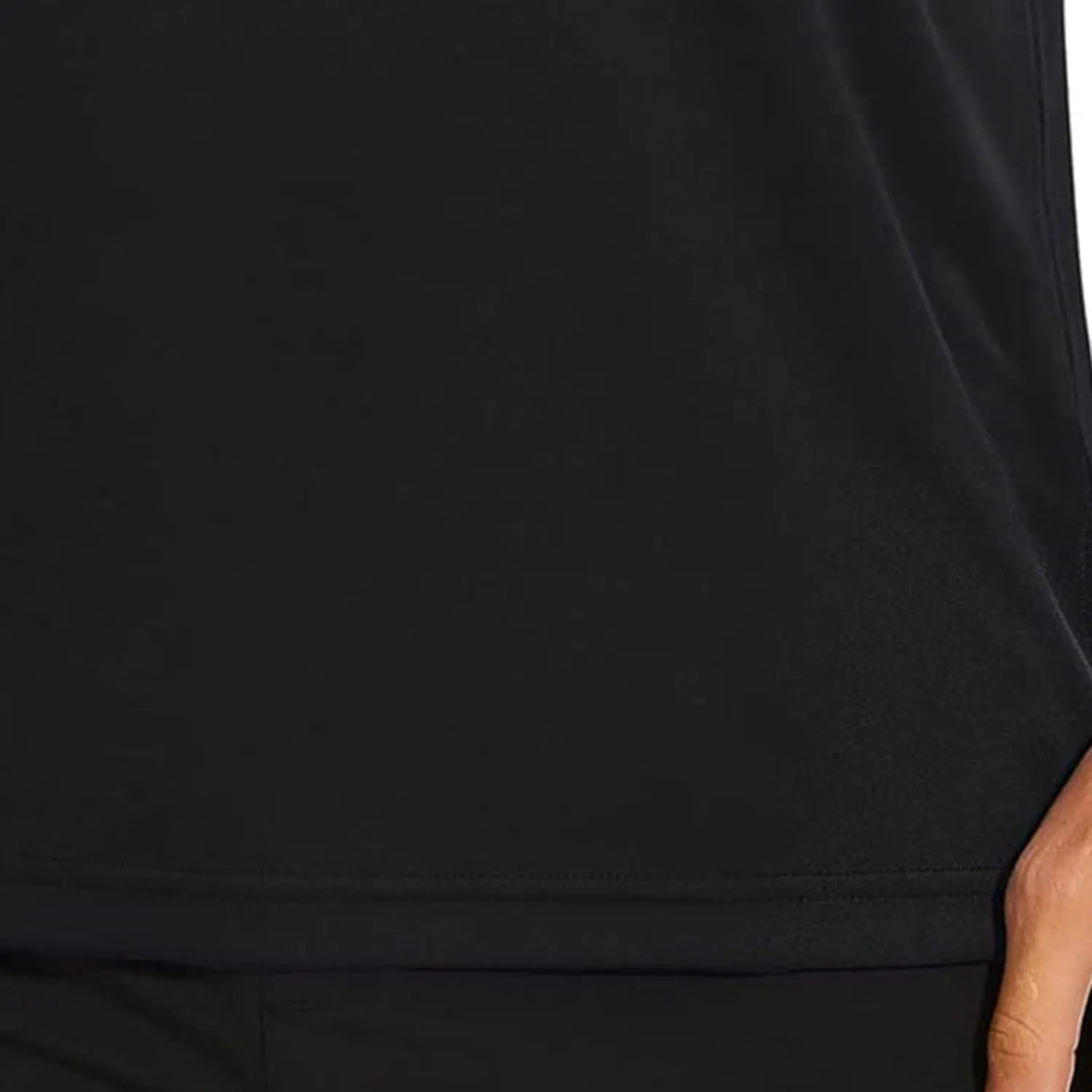 Men's Ice Silk Long Sleeve Shirts Quick Drying Breathable Undershirt Round Neck Sun Protection T-Shirt
