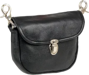 Milwaukee Leather Women's Premium Leather Fashion Shoulder/Waist Bag