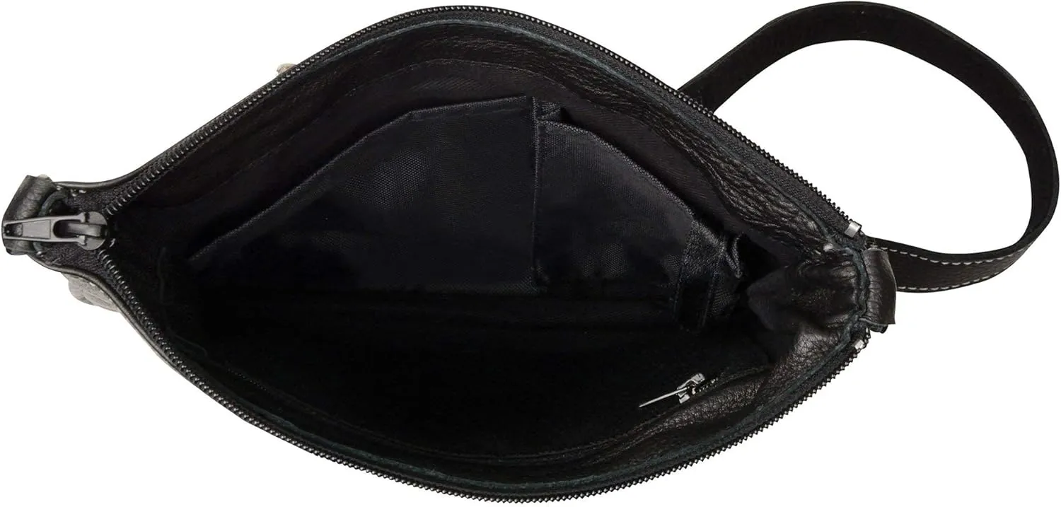Milwaukee Leather Women's Premium Leather Fashion Shoulder/Waist Bag