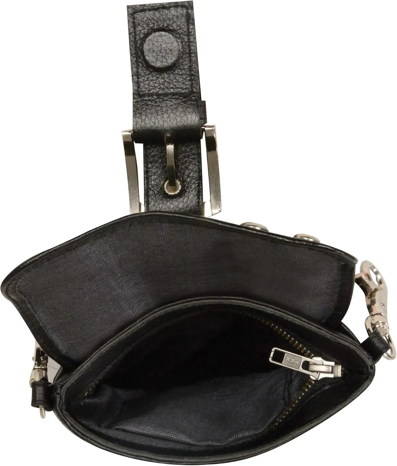 Milwaukee Leather Women's Premium Leather Fashion Shoulder/Waist Bag
