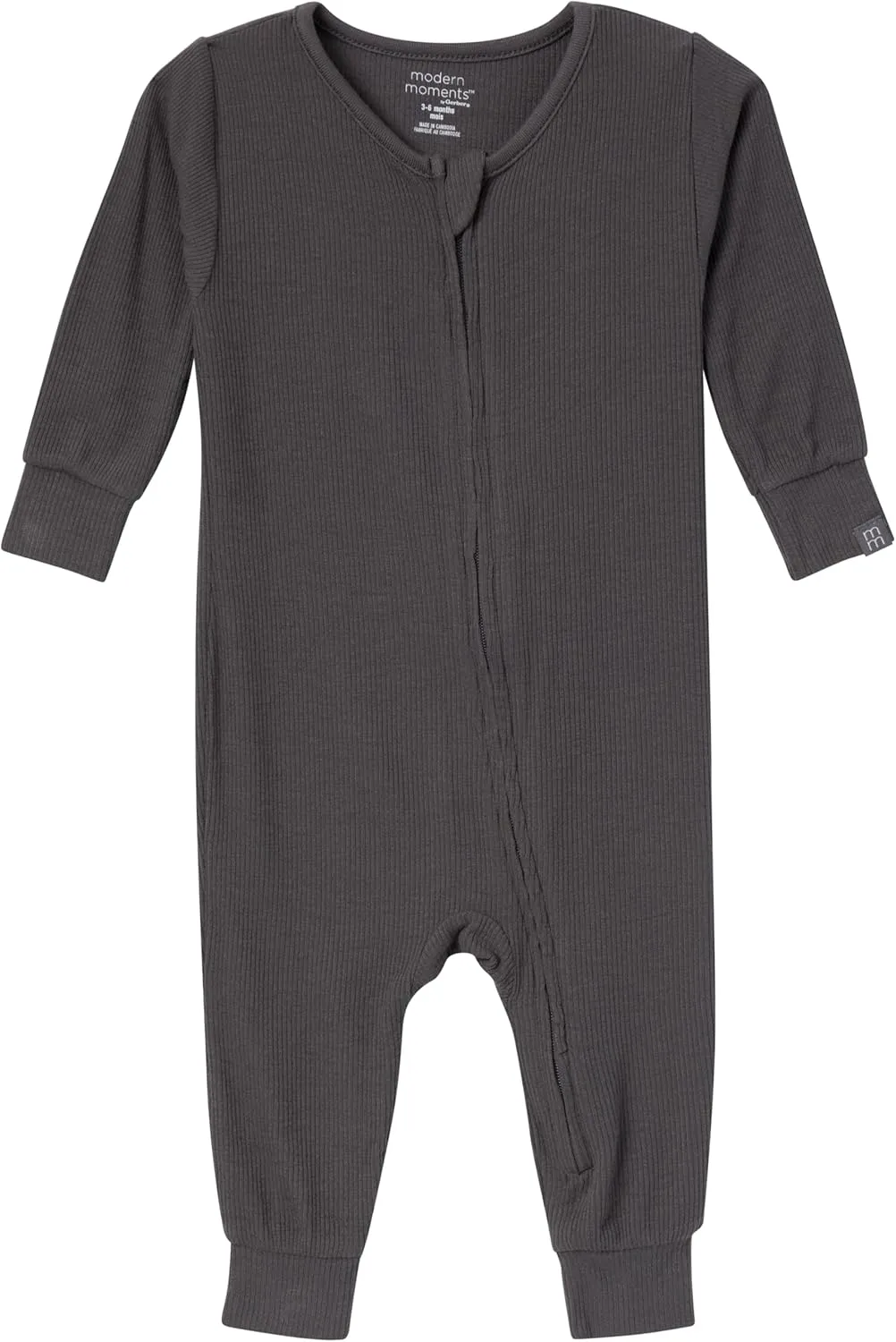 Modern Moments by Gerber Unisex Baby 2-Pack Footless Tight Fitting Pajamas