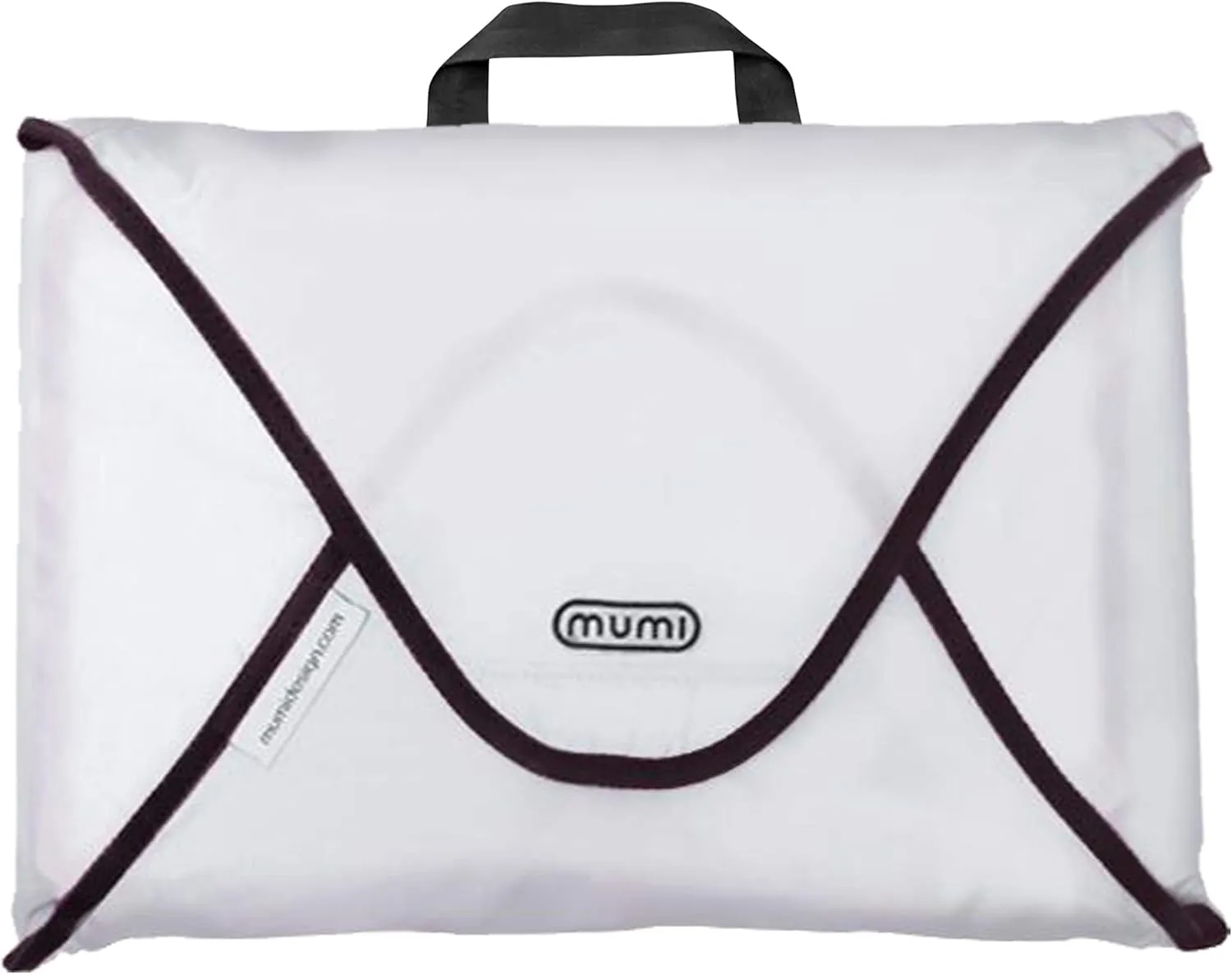 MUMI Design Travel Garment Bag Clothes Folder  14.5 x 10.5 Packing Bag & Organizer for Luggage | Large-Capacity, Anti-Wrinkle Garment Bags for Travel, Carry-On Suitcases & Clothing Storage (Black)