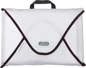 MUMI Design Travel Garment Bag Clothes Folder  14.5 x 10.5 Packing Bag & Organizer for Luggage | Large-Capacity, Anti-Wrinkle Garment Bags for Travel, Carry-On Suitcases & Clothing Storage (Black)