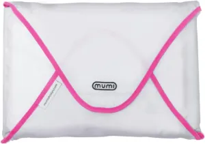 MUMI Design Travel Garment Bag Clothes Folder  14.5 x 10.5 Packing Bag & Organizer for Luggage | Large-Capacity, Anti-Wrinkle Garment Bags for Travel, Carry-On Suitcases & Clothing Storage (Pink)