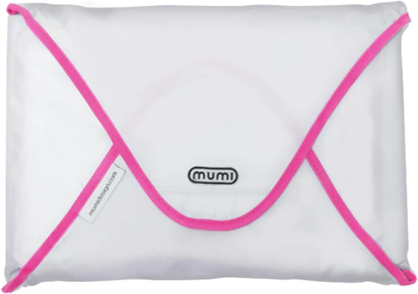MUMI Design Travel Garment Bag Clothes Folder  14.5 x 10.5 Packing Bag & Organizer for Luggage | Large-Capacity, Anti-Wrinkle Garment Bags for Travel, Carry-On Suitcases & Clothing Storage (Pink)
