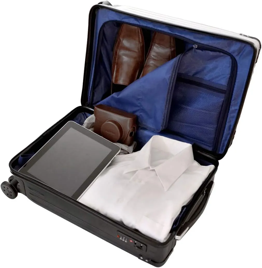 NCAA Two-Tone Premium Carry-On Hardcase Luggage Spinner