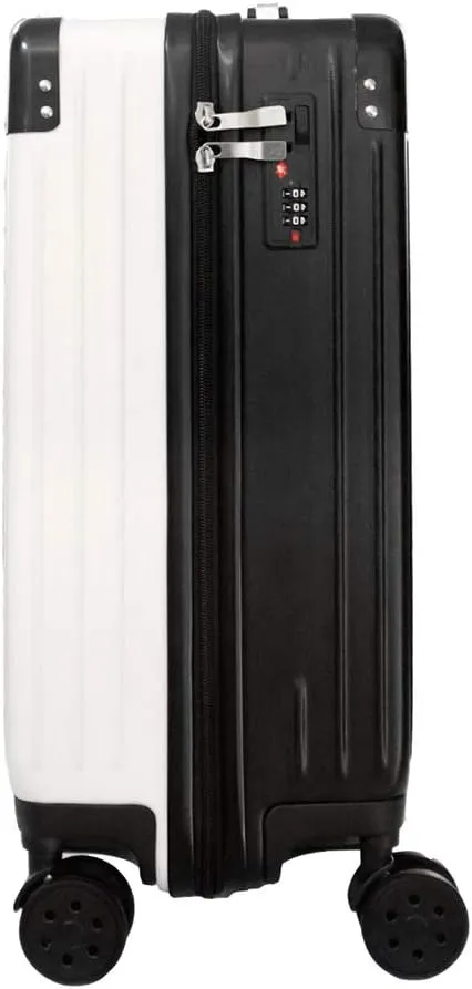 NCAA Two-Tone Premium Carry-On Hardcase Luggage Spinner
