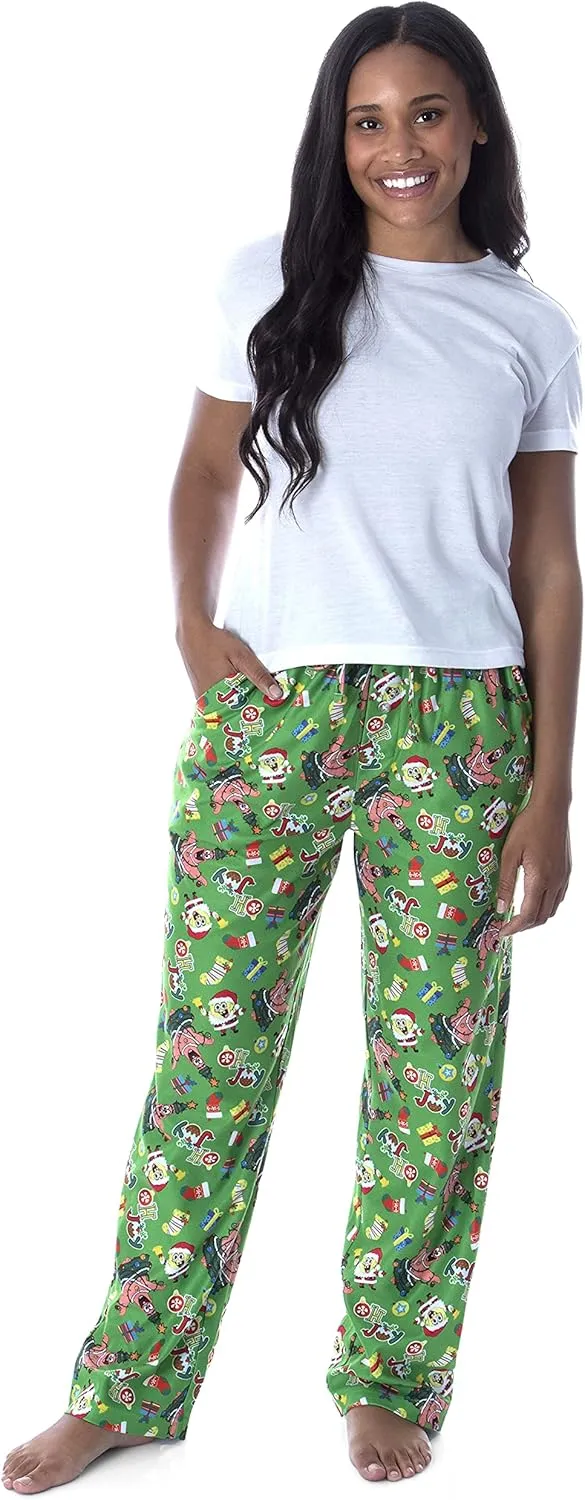 Nickelodeon Mens' SpongeBob SquarePants Oh Joy Loungewear Pajama Pants