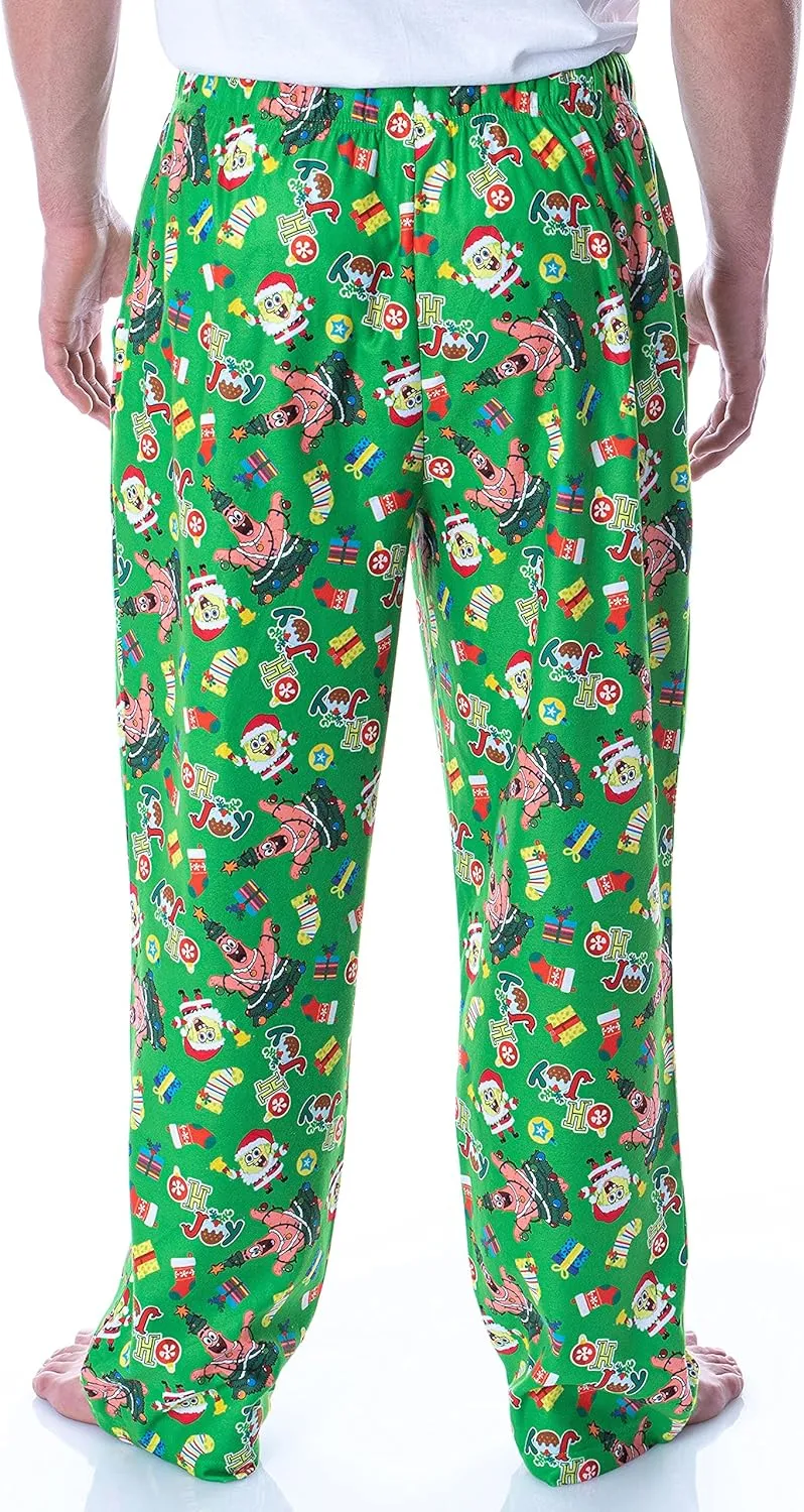 Nickelodeon Mens' SpongeBob SquarePants Oh Joy Loungewear Pajama Pants
