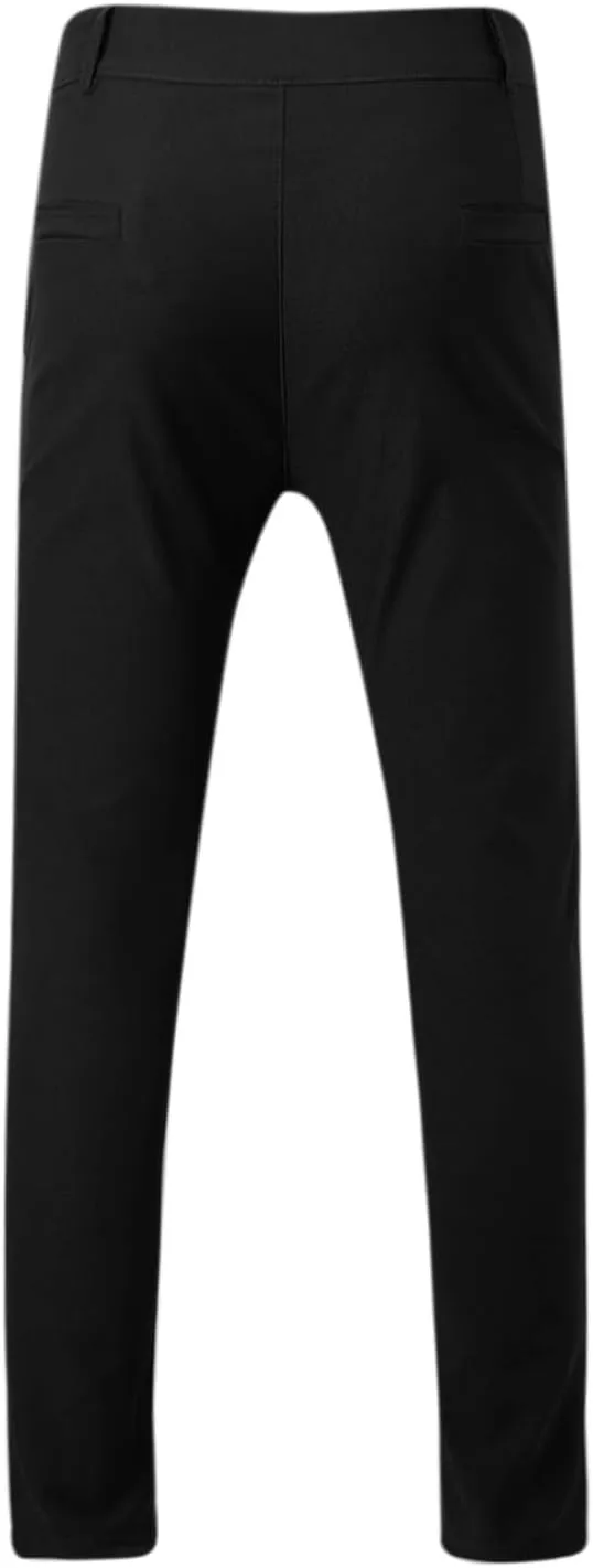 Plaid Dress Pants for Men Slim Fit Dress Pants Stretch Regular Fit Business Casual Fashion Golf Pencil Chinos Pants