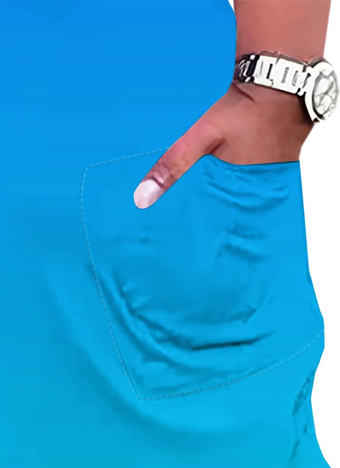 Plus Size Summer Casual Loose Dresses for Women Beach Swing Sundress Short Sleeve Tshirt Long Maxi Dress with Pockets