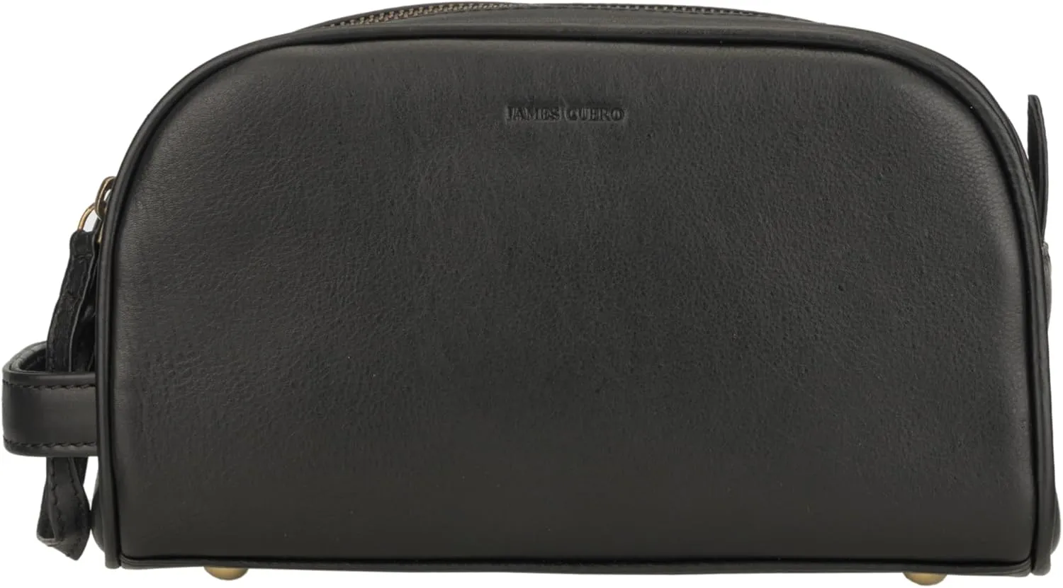 Premium Leather Toiletry Bag  Premium Dopp Kit, Shaving Kit, Travel Pouch, Bathroom Kit, Leather Cosmetic Travel Bag for Men and Women