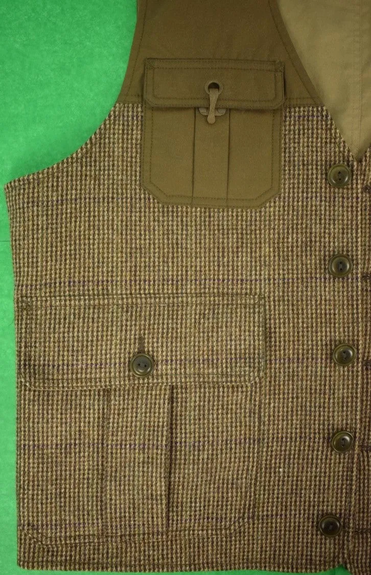 "Rugby Ralph Lauren Tweed Run Shooting Vest" Sz: XL (NWT) (SOLD)